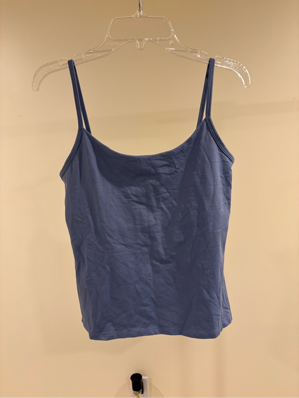 New York & Company Blue Spaghetti Strap Camisole